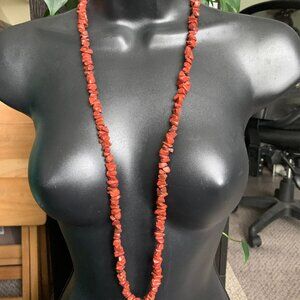 Brown Agate Chip Necklace